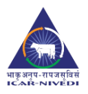 ICAR-NIVEDI logo